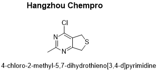4-chloro-2-methyl-5,7-dihydrothieno[3,4-d]pyrimidine