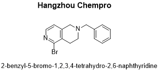 2-benzyl-5-bromo-1,2,3,4-tetrahydro-2,6-naphthyridine