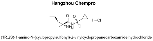 (1R,2S)-1-amino-N-(cyclopropylsulfonyl)-2-vinylcyclopropanecarboxamide hydrochloride