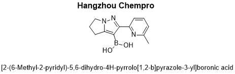 (2-(6-methylpyridin-2-yl)-5,6-dihydro-4H-pyrrolo[1,2-b]pyrazol-3-yl)boronic acid
