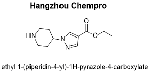 ethyl 1-(piperidin-4-yl)-1H-pyrazole-4-carboxylate