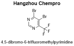 4,5-dibromo-6-(trifluoromethyl)pyrimidine