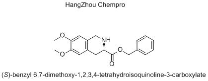 benzyl 6,7-dimethoxy-1,2,3,4-tetrahydroisoquinoline-3-carboxylate