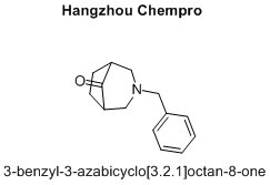 3-benzyl-3-azabicyclo[3.2.1]octan-8-one