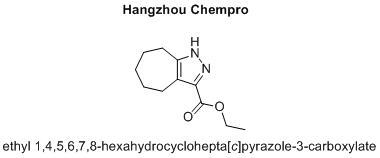ethyl 1,4,5,6,7,8-hexahydrocyclohepta[c]pyrazole-3-carboxylate