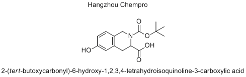 2-(tert-butoxycarbonyl)-6-hydroxy-1,2,3,4-tetrahydroisoquinoline-3-carboxylic acid