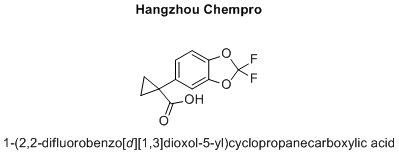 1-(2,2-difluorobenzo[d][1,3]dioxol-5-yl)cyclopropanecarboxylic acid