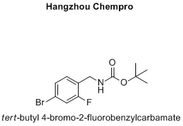 tert-butyl 4-bromo-2-fluorobenzylcarbamate