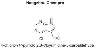 4-chloro-7H-pyrrolo[2,3-d]pyrimidine-5-carbaldehyde