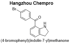 (4-bromophenyl)(indolin-7-yl)methanone