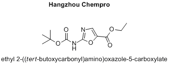 ethyl 2-((tert-butoxycarbonyl)amino)oxazole-5-carboxylate