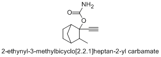 Carbamic acid, 2-ethynyl-3-methyl-2-norbornyl ester (6CI)